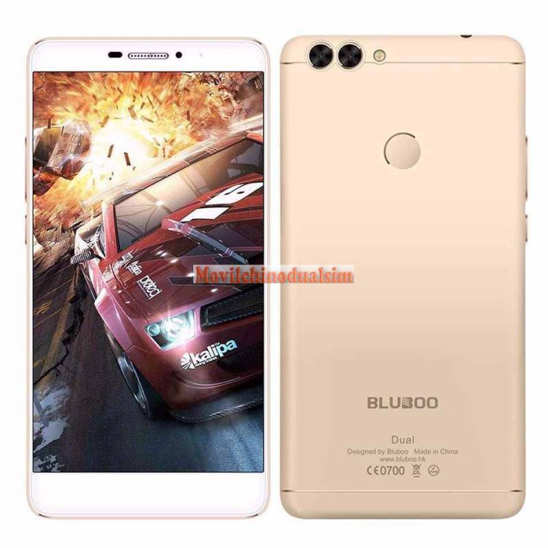 Movil chino Bluboo Dual 2GB RAM 16GB ROM procesador MTK6737T pantalla 5.5 FHD Android 6.0 con 4G LTE