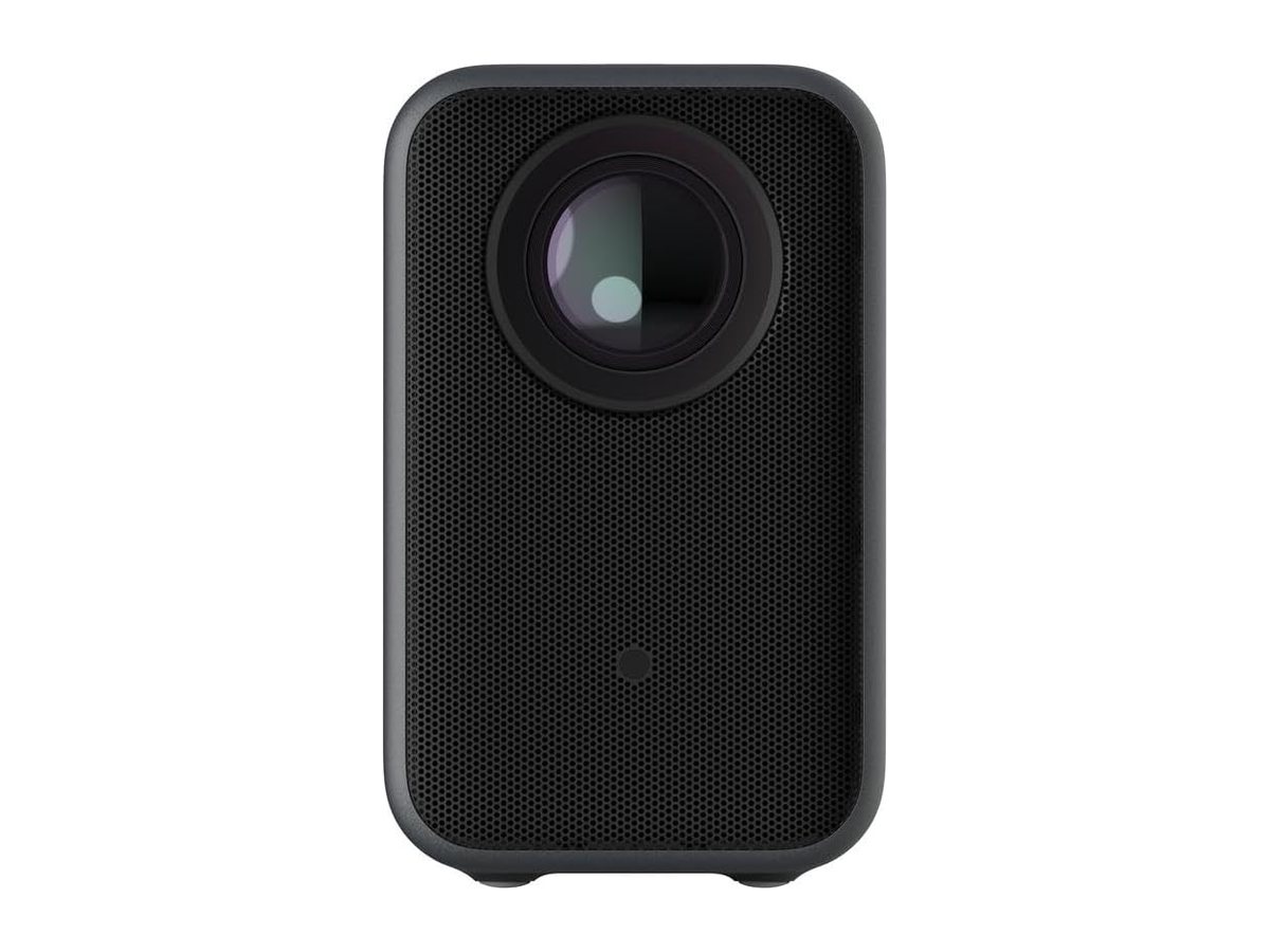 Proyector Xiaomi Smart Projector L1 Pro con Google TV, vista frontal en color negro